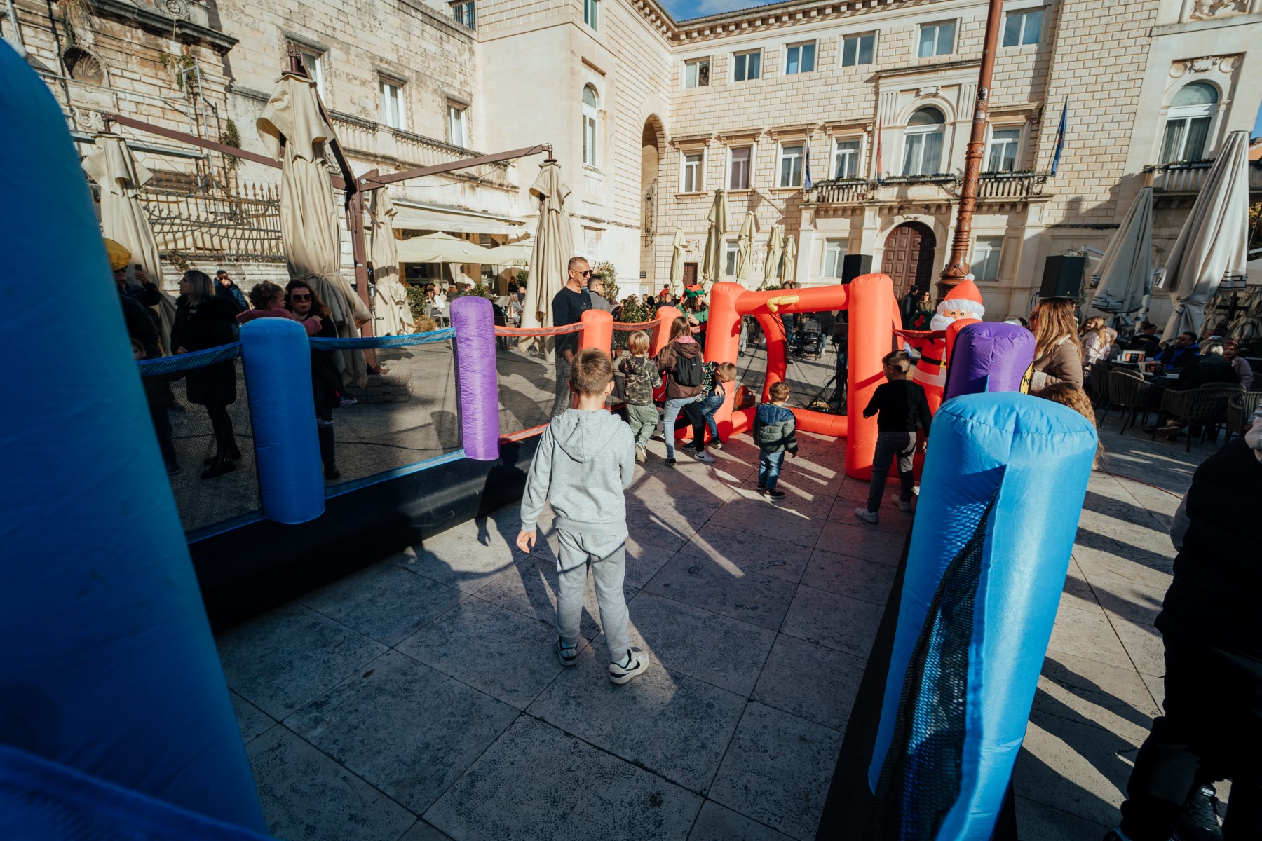 Dječji Advent na Narodnom trgu u Zadru