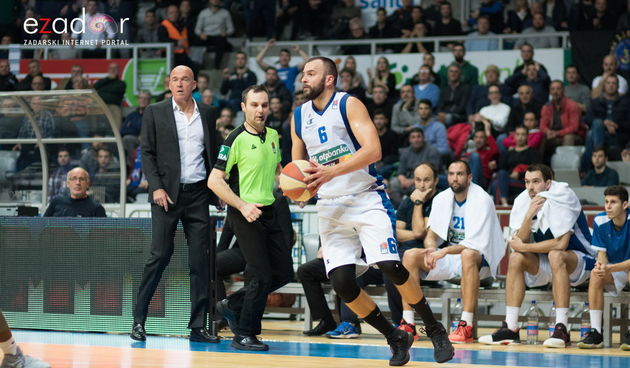 ABA liga, 17. kolo: KK Zadar – KK Mornar 77-93. Ive Ivanov