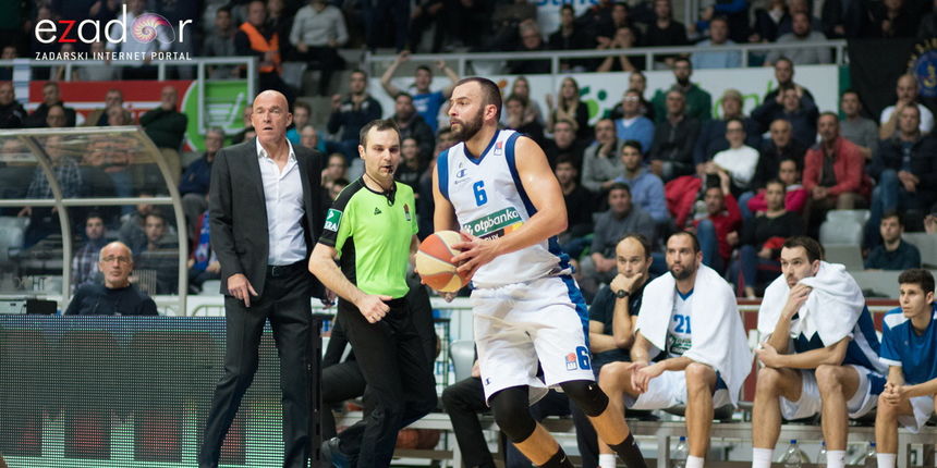 ABA liga, 17. kolo: KK Zadar – KK Mornar 77-93. Ive Ivanov