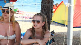 Na plaži Punta u Bibinjama održan 6. Memorijalni turnir u odbojci na pijesku za Tomislav Sikirića – Siku. Foto: Leo Banić Na plaži Punta u Bibinjama održan 6. Memorijalni turnir u odbojci na pijesku za Tomislav Sikirića – Siku. Foto: Leo Banić