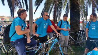 Uoči starta biciklijade “Od Branimira do Branimira” te akcije pješačenja “1000 koraka kroz 1000 ulica” Uoči starta biciklijade “Od Branimira do Branimira” te akcije pješačenja “1000 koraka kroz 1000 ulica”