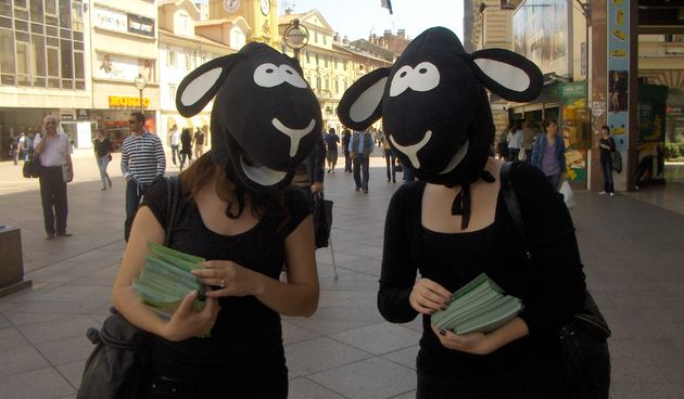 Ovce prošetale riječkim Korzom