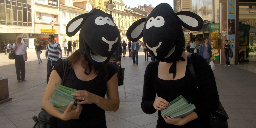 Ovce prošetale riječkim Korzom