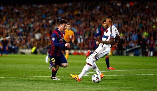 Messi i Boateng, foto: twitter