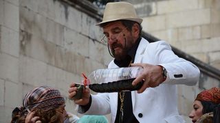 Stanarske maškare u karnevalskoj povorci, foto Iva Perinčić