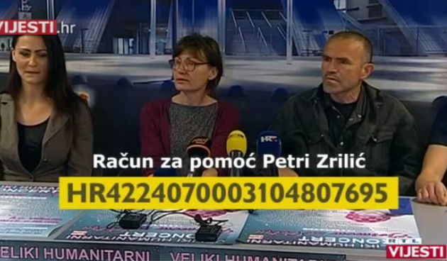 Humanitarni koncert “Pjesmom za Petru” u dvorani Krešimir Ćosić