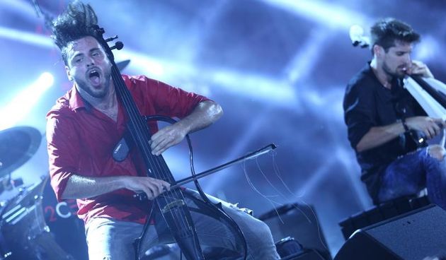 Zagreb Classic: Rođendanski koncert 2Cellos, Zucchera i Olivera na Tomislavcu. Photo: Anto Magzan/PIXSELL