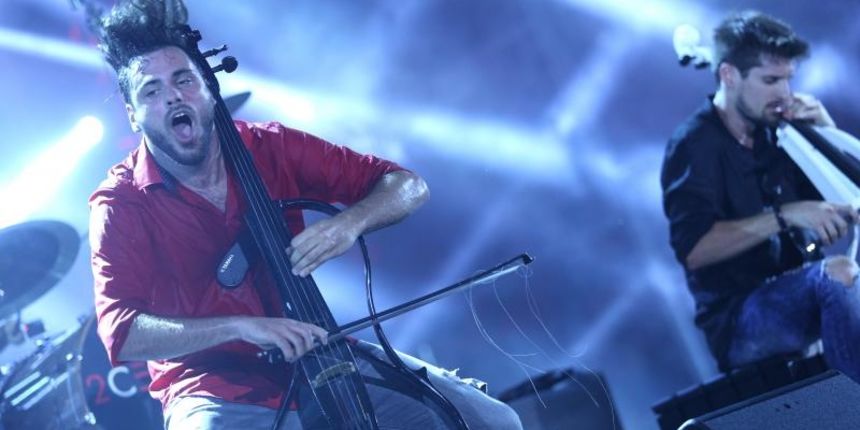 Zagreb Classic: Rođendanski koncert 2Cellos, Zucchera i Olivera na Tomislavcu. Photo: Anto Magzan/PIXSELL Zagreb Classic: Rođendanski koncert 2Cellos, Zucchera i Olivera na Tomislavcu. Photo: Anto Magzan/PIXSELL