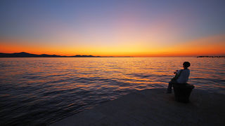 Suton na zadarskoj rivi 15. rujna 2011. (foto:Saša Čuka)