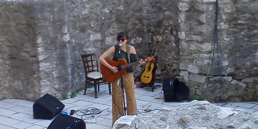 Glazbena jutra u Stomorici, Dunja Ercegović, foto: Ivo Štrkljević