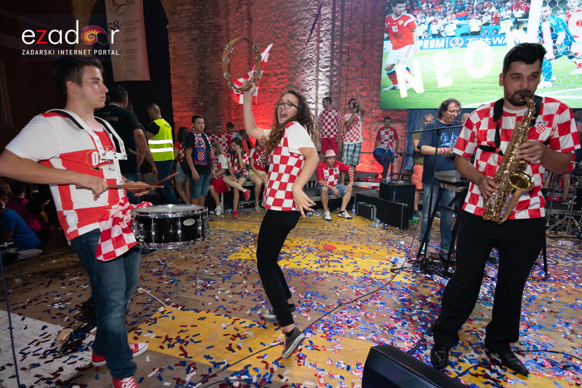 Veličanstven doček četvorice zadarskih Vatrenih