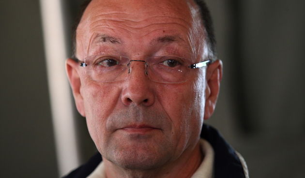 Zadar, 020513.
Gradsko groblje. 
Ministarstvo branitelja je na Gradskom groblju u Zadru predstavilo rezultate ekshumacije posmrtnih ostataka zrtava srpske nacionalnosti koje su stradale u Domovinskom ratu 1995. godine. 
Na fotografiji: bojnik Ivan Grujic,