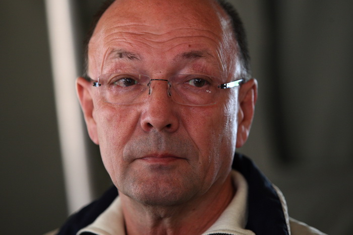 Zadar, 020513.
Gradsko groblje. 
Ministarstvo branitelja je na Gradskom groblju u Zadru predstavilo rezultate ekshumacije posmrtnih ostataka zrtava srpske nacionalnosti koje su stradale u Domovinskom ratu 1995. godine. 
Na fotografiji: bojnik Ivan Grujic,