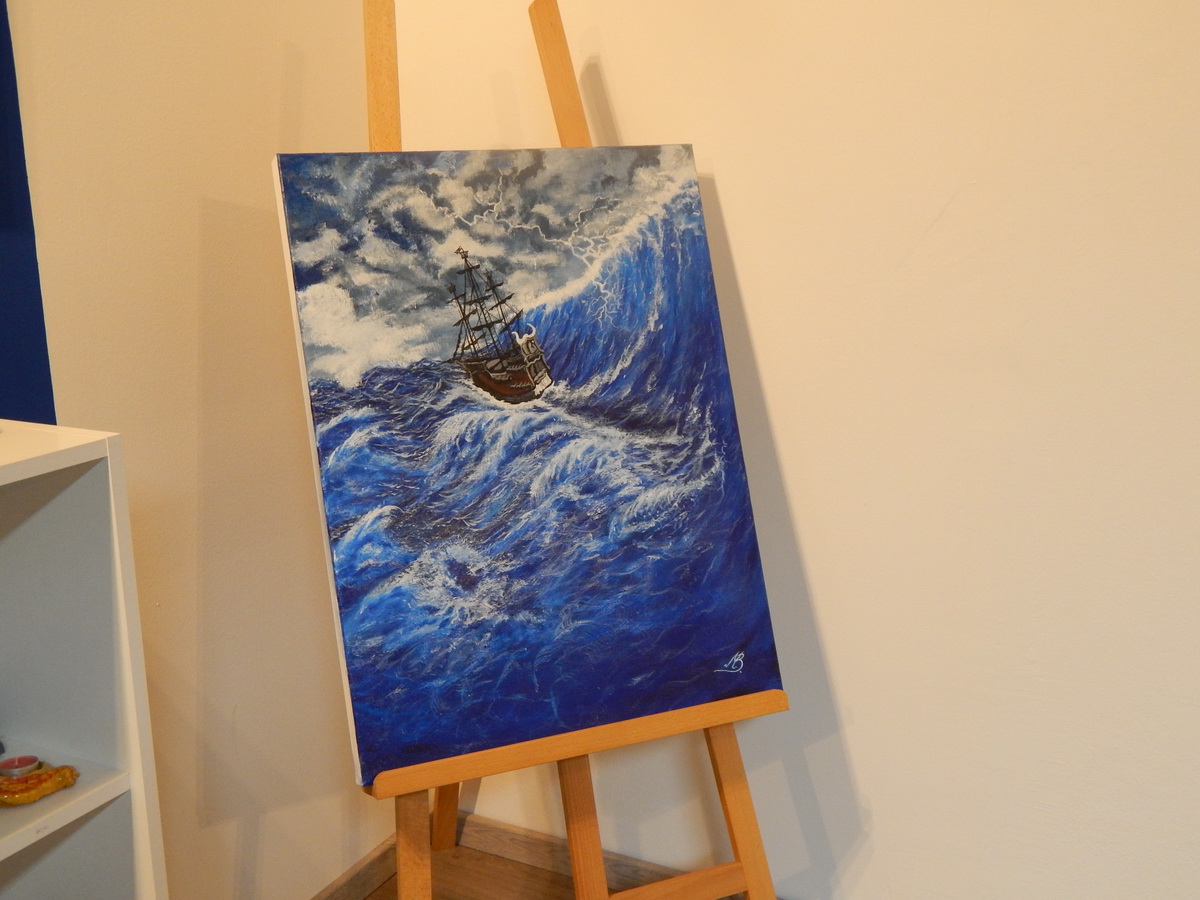 Slikarica Matea Bugarija u Bibinjama predstavila izložbu “Enigma” Slikarica Matea Bugarija u Bibinjama predstavila izložbu “Enigma”