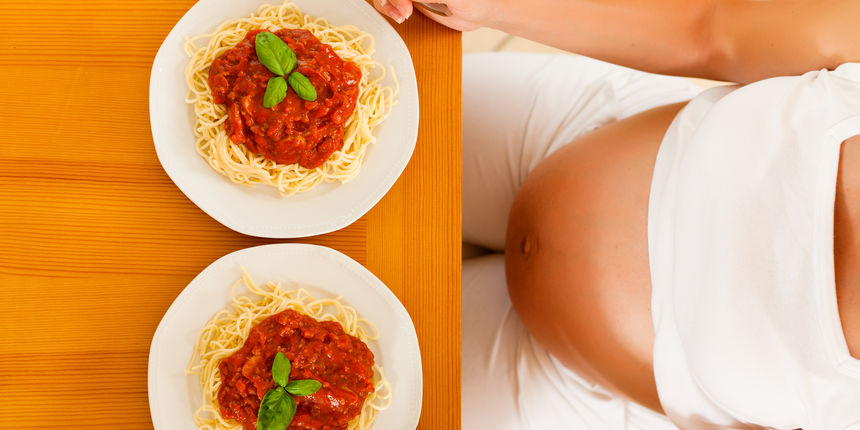 Jedenje za dvoje u trudnoći