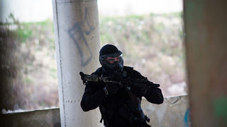 Paintball u Gaženici, 22. siječnja 2012. (foto:Saša Čuka)
