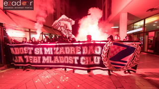 Okupljanje Tornada na Forumu i korteo do Krešinog doma Okupljanje Tornada na Forumu i korteo do Krešinog doma