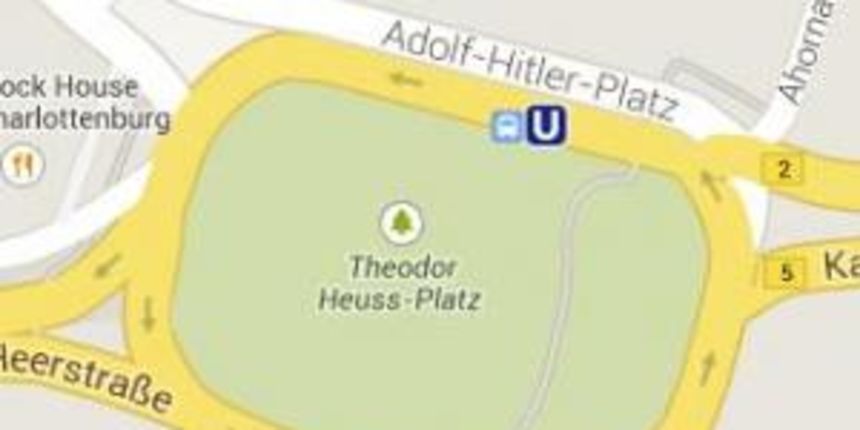 Google maps: Trg A. Hitlera u Berlinu Google maps: Trg A. Hitlera u Berlinu