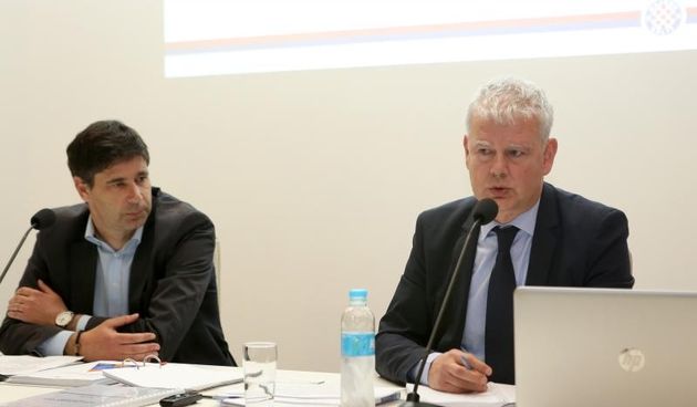 Konferencija za novinare Marina Brbica i Gorana Vucevica. Photo: Miranda Cikotic/PIXSELL