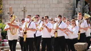 Posljednji ispraćaj zadarskog fotografa i umirovljenog satnika HV-a, Roberta Lerge na Gradskom groblju Zadar