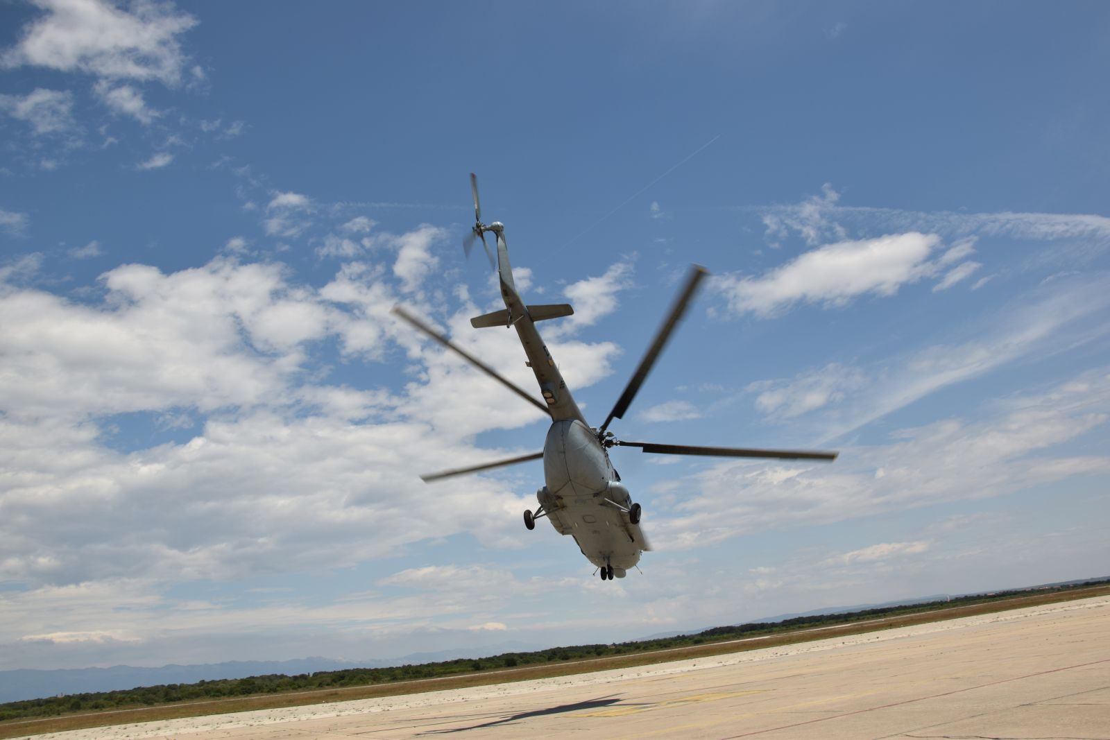 Pripreme za PP sezonu u zrakoplovnoj bazi zemunik