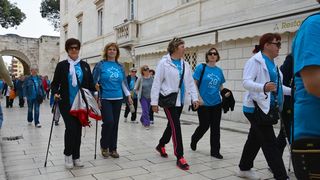 “Relaksice” u akciji “1000 koraka kroz 1000 ulica”, foto: Iva Perinčić “Relaksice” u akciji “1000 koraka kroz 1000 ulica”, foto: Iva Perinčić