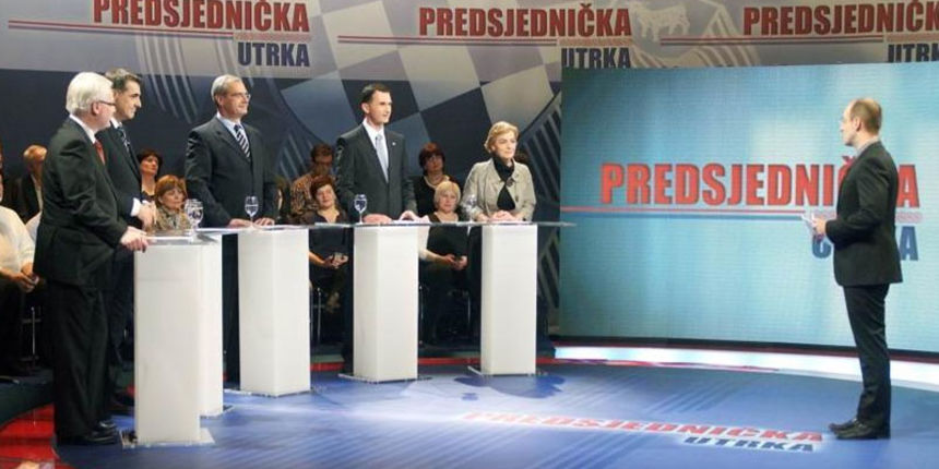 Sučeljavanje predsjedničkih kandidata na Novoj TV