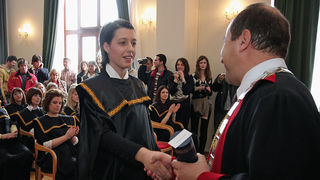 Promocija diplomiranih studenata, 7. ožujka 2009. (foto: Marin Gospić)