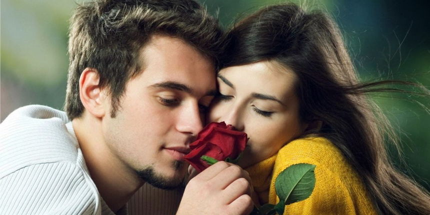Zaljubljeni, ruža, Valentinovo Zaljubljeni, ruža, Valentinovo