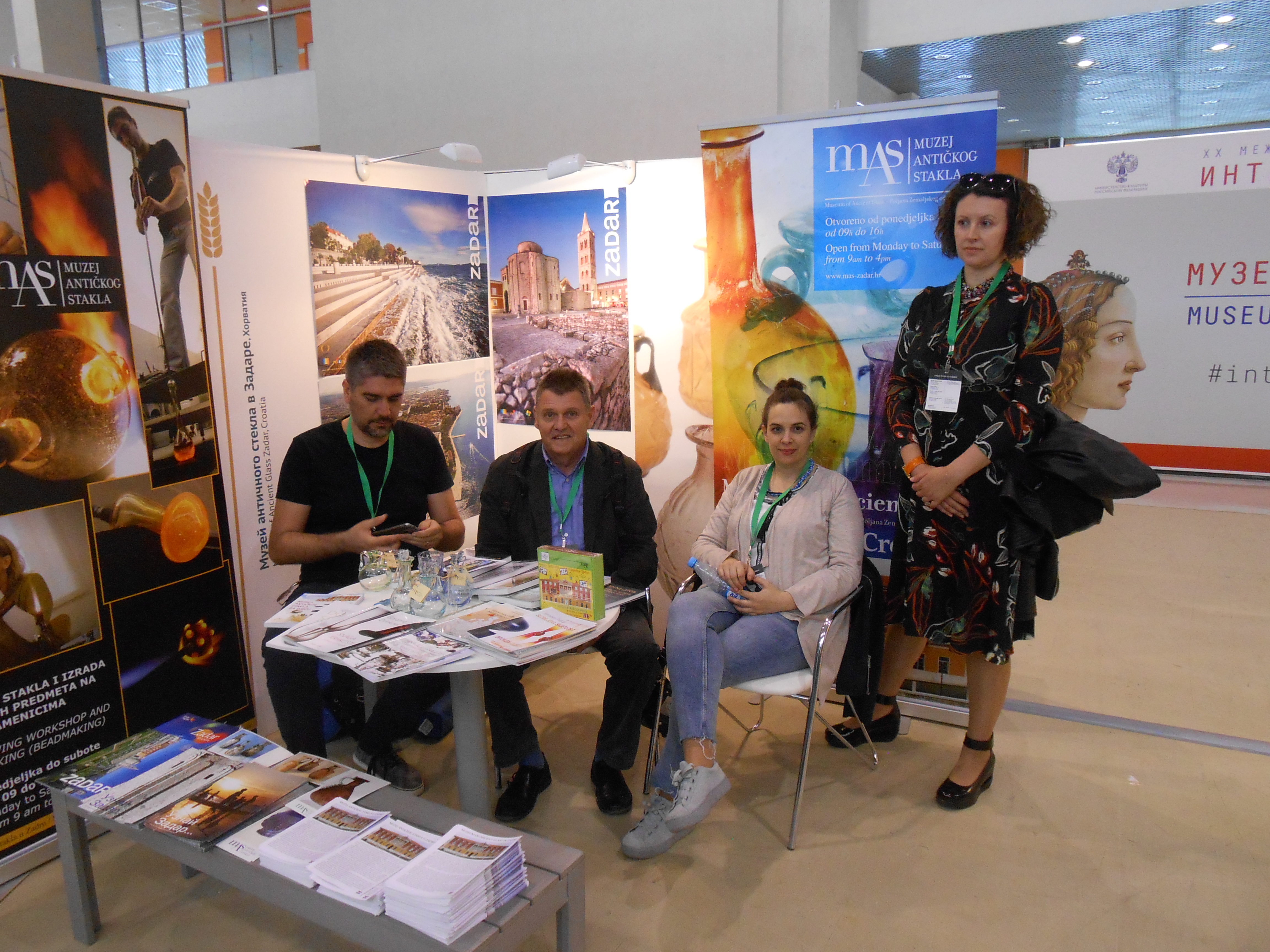 Muzej antičkog stakla na međunarodnom festivalu Intermuseum 2018. u Moskvi