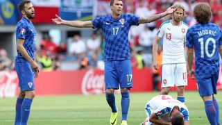 Stadion Geoffroy-Guichard, Saint-Etienne, UEFA EURO 2016., 2. kolo, skupina D, Česka – Hrvatska. Photo: PIXSELL Stadion Geoffroy-Guichard, Saint-Etienne, UEFA EURO 2016., 2. kolo, skupina D, Česka – Hrvatska. Photo: PIXSELL