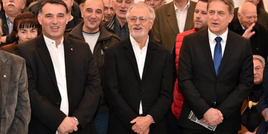 U Gradskoj loži otvorena izložba fotografija posvećena “zlatnoj kopački” – Josipu Skoblaru. Foto: Dino Stann/PIXSELL U Gradskoj loži otvorena izložba fotografija posvećena “zlatnoj kopački” – Josipu Skoblaru. Foto: Dino Stann/PIXSELL