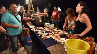 Zadar: Posljednja večer tradicionalne fešte Noć punog miseca, Photo: Dino Stanin/PIXSELL