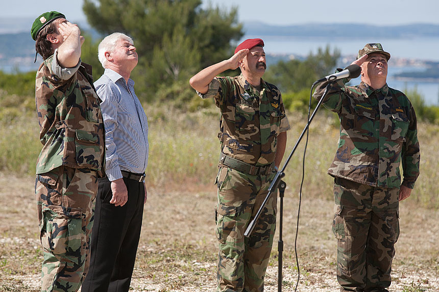 Obilježen dan Bibinjskih branitelja, foto: Leo Banić Obilježen dan Bibinjskih branitelja, foto: Leo Banić