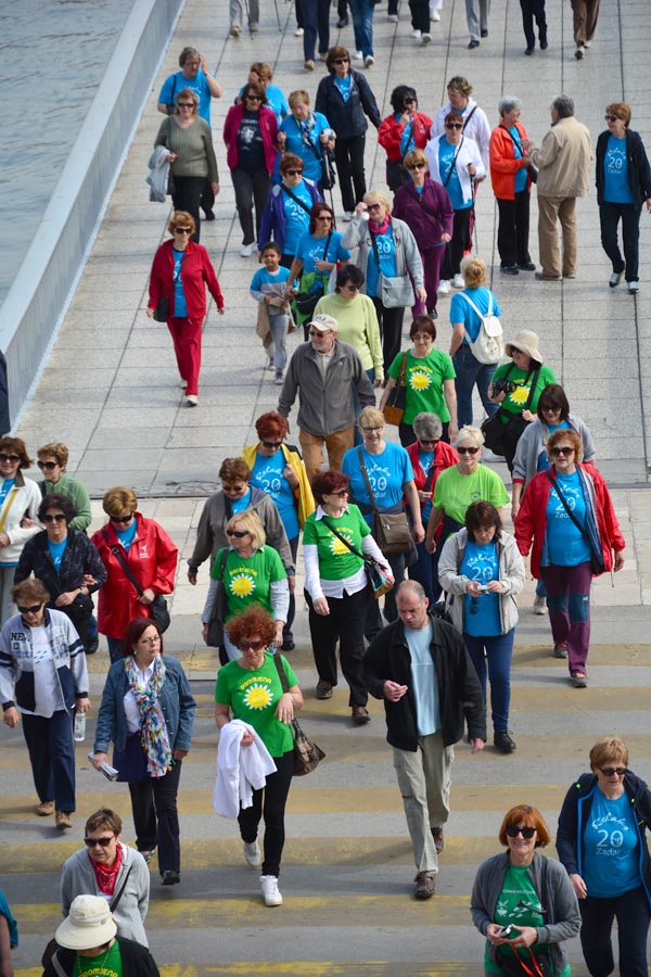 “Relaksice” u akciji “1000 koraka kroz 1000 ulica”, foto: Iva Perinčić “Relaksice” u akciji “1000 koraka kroz 1000 ulica”, foto: Iva Perinčić