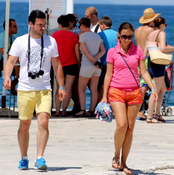 Šetnja zadarskom rivom 5. srpnja 2016.