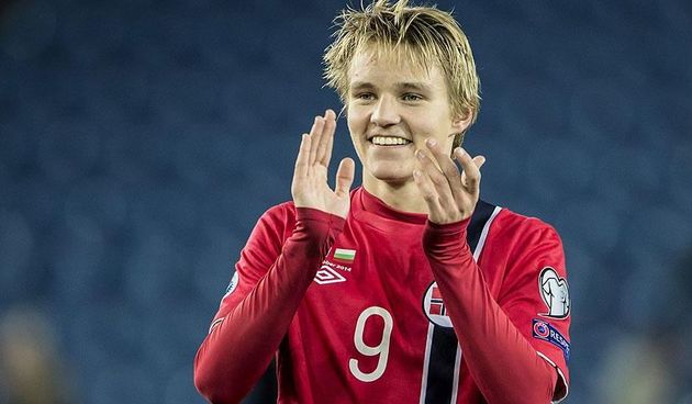 Martin Odegaard, foto: Telegraph/Twitter