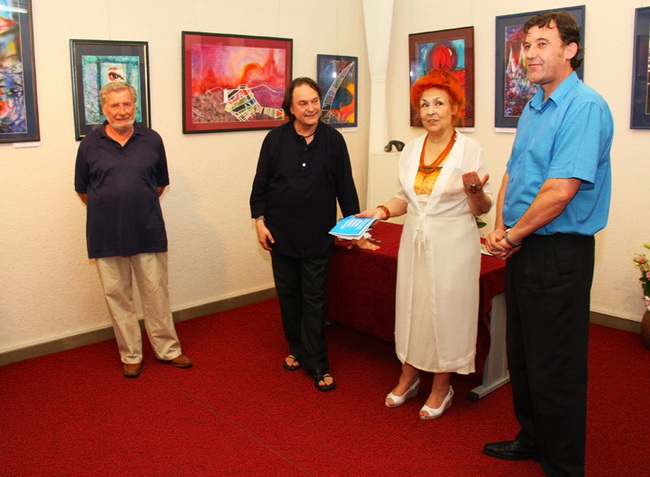 Znanstvena knjiznica: Otvorenje izlozbe Marije Visic Guina, Foto: Angelo Virag Znanstvena knjiznica: Otvorenje izlozbe Marije Visic Guina, Foto: Angelo Virag