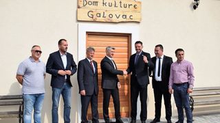 Dan Općine Galovac: Župan Longin otvorio Dom kulture Dan Općine Galovac: Župan Longin otvorio Dom kulture