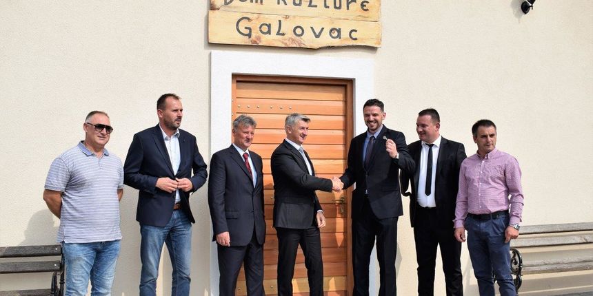 Dan Općine Galovac: Župan Longin otvorio Dom kulture