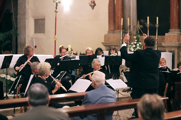Sv. Frane: Međunarodni orkestar flautista (foto:Saša Čuka)