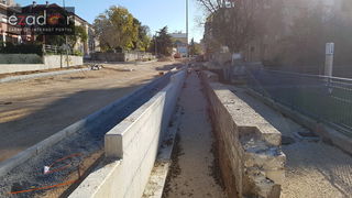 Radovi na proširenju križanja J.J. Stossmayera i Ivana Meštrovića u Vruljici Radovi na proširenju križanja J.J. Stossmayera i Ivana Meštrovića u Vruljici