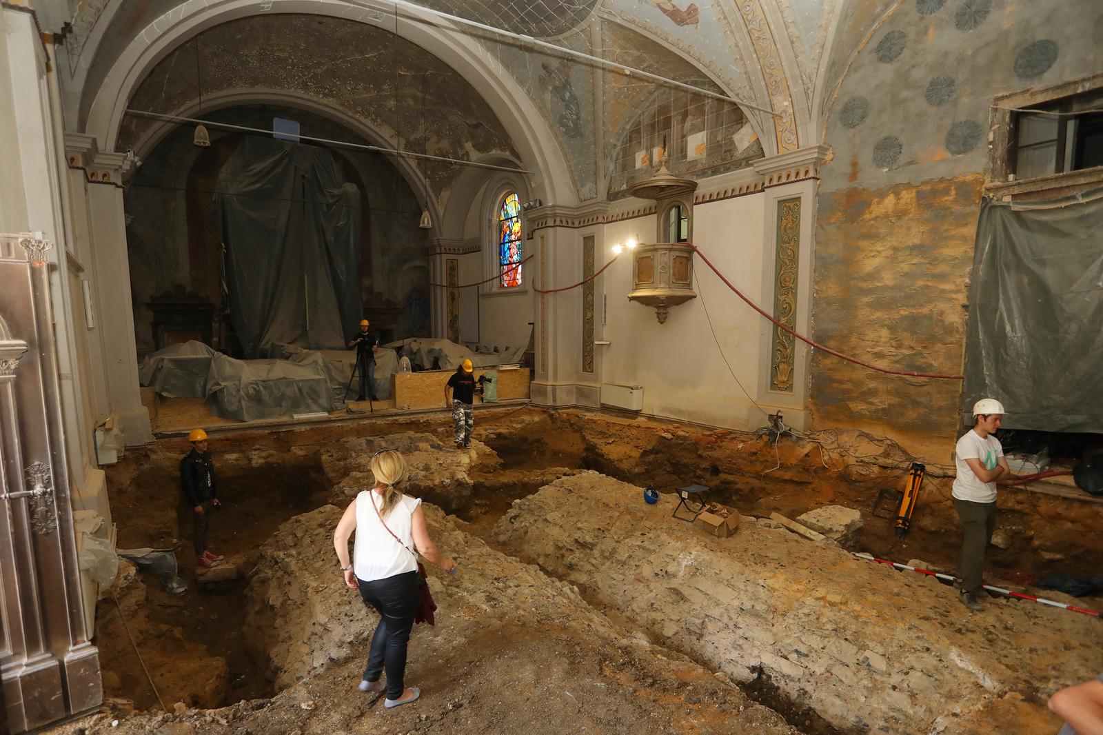 Pogledajte ovo vrijedno arheološko nalazište u Crkvi Presvetog Trojstva