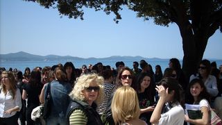 Prosvjed studenata u Zadru Prosvjed studenata u Zadru