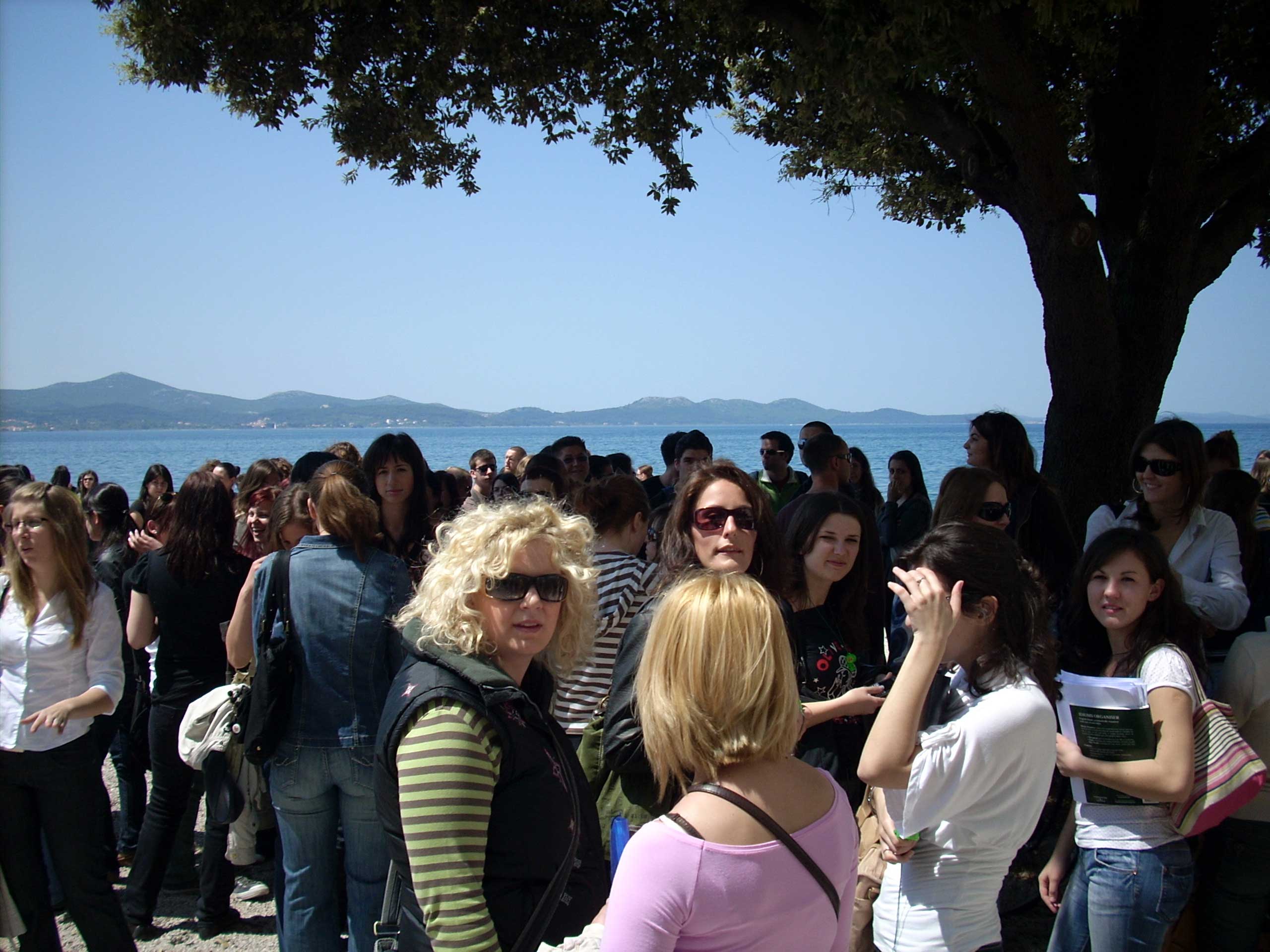 Prosvjed studenata u Zadru Prosvjed studenata u Zadru