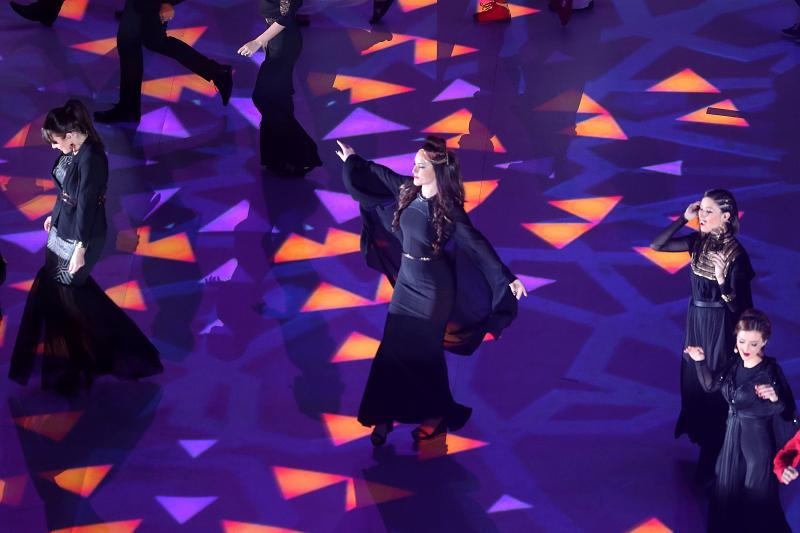 Svečano otvorenje Svjetskog rukometnog prvenstva, Lana Jurčević, foto:Goran Stanzl/PIXSELL Svečano otvorenje Svjetskog rukometnog prvenstva, Lana Jurčević, foto:Goran Stanzl/PIXSELL