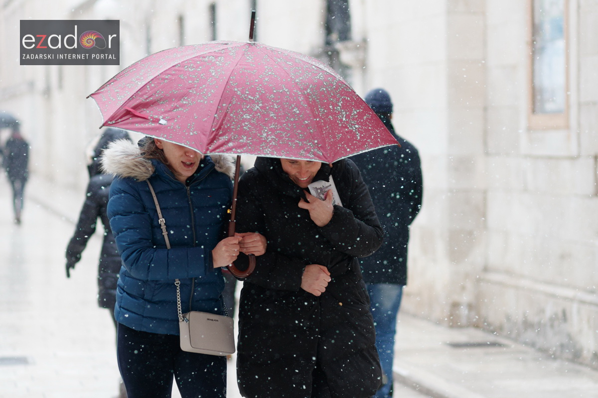 Snježni đir po gradu, četvrtak 1. ožujka 2018.