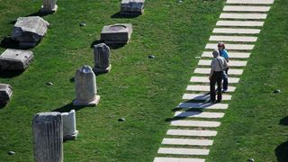 Zadar: Panoramski pogled na grad sa zvonika svete Stošije, foto: Filip Brala/PIXSELL
