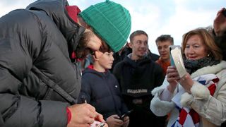 Veličanstveni doček brončanog Joška Gvardiola @ Novigrad Veličanstveni doček brončanog Joška Gvardiola @ Novigrad