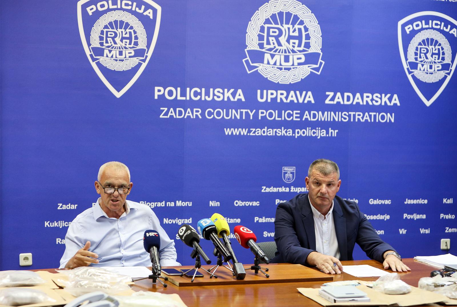 Zadarska policija zaplijenila veće količine droge